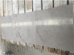Guangxi Cross Cut Crema Grey Travertine for Paving