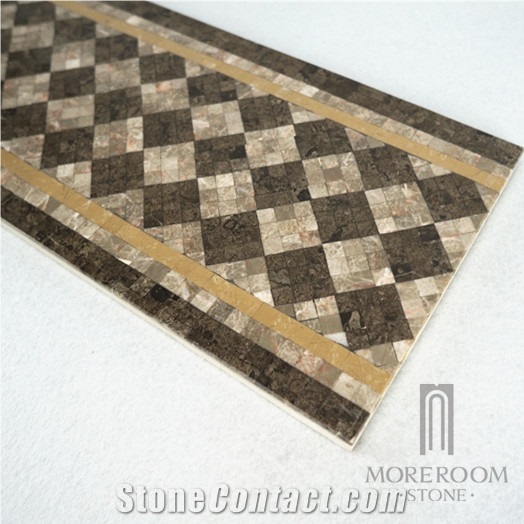 Marble Turkey Artistic Border Mosaic Tile Floor