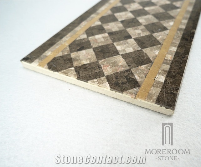 Marble Turkey Artistic Border Mosaic Tile Floor
