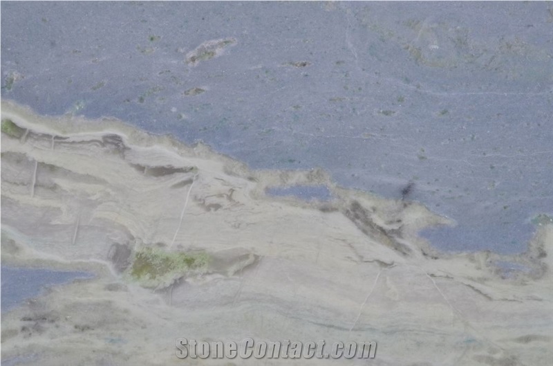 Azul Lumen Marble Slabs,River Blue Floor Covering