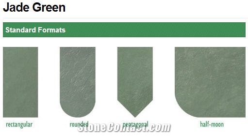 Jade Green Slate Roofing Tiles,Brazilian Slate Roof Tiles