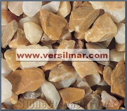 Giallo Siena Pebbles & Chips