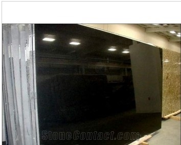 Absolute Black Granite Vanity Top, Pure Black