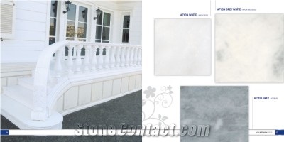 Afyon White Marble Slabs and Tiles