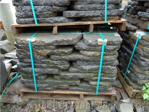 Vietnam Black Basalt Step Stone
