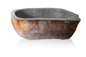 Basal River Pebble Bath Tub