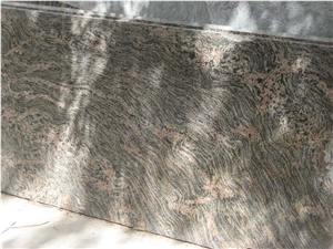 Tiger Skin Granite Tiles & Slabs, Pink Granite Flooring Tiles, Walling Tiles