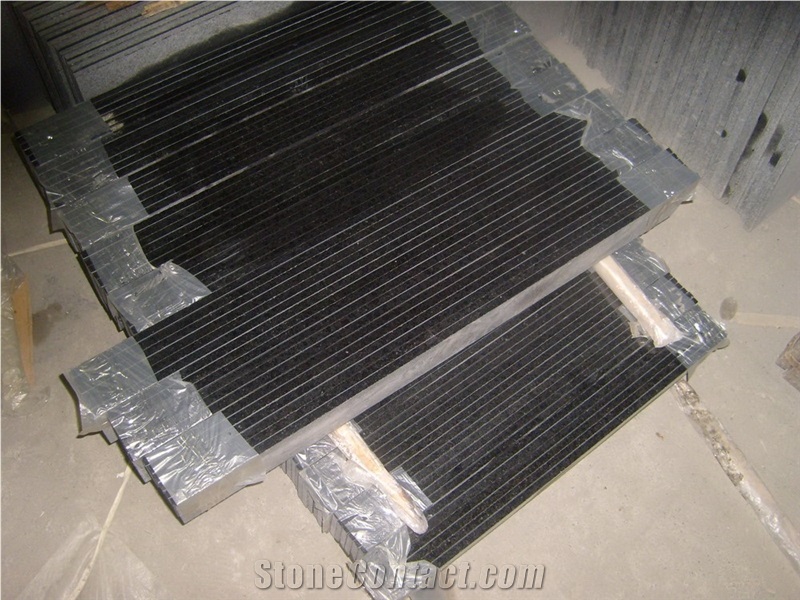G684 Black Polished Basalto Tiles, Nero Lava Stone,Andesite Stone