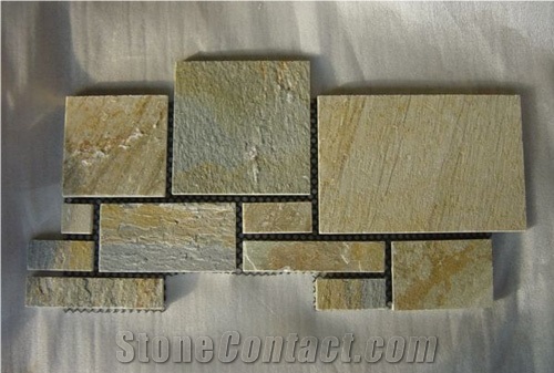 French Pattern Flagstone Cluturedstone Stacked