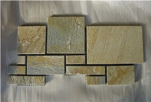 French Pattern Flagstone Cluturedstone Stacked