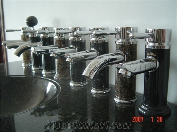 Honey Onyx Faucet Jade Tap Bathroom Mixer