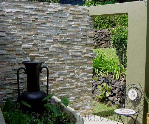 Slate Wall Cladding Cultured Stone Stacked Stone