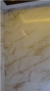 Calacatta Gold White Marble Tile Slabs Wall Cladding,Floor Covering Walling Pattern Tile
