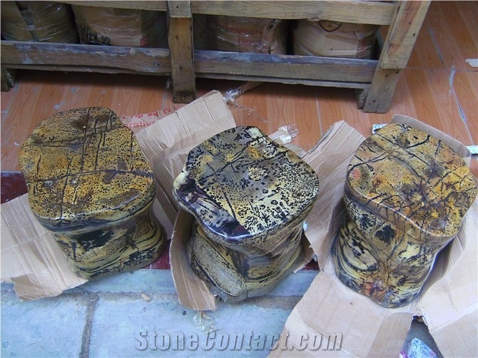 China Fossil Bench Table Chair Tablesets Furniture
