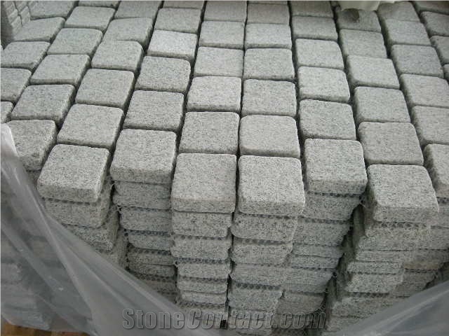 G603 Granite Cube Granite Sets Cobblestone Paver