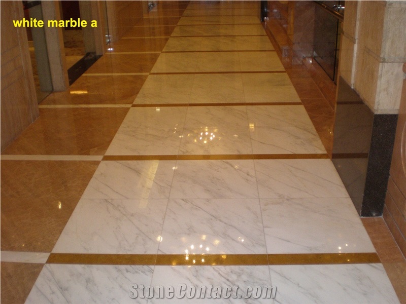 White Marble Tile Pacific White Marble Slab Autumn Marble