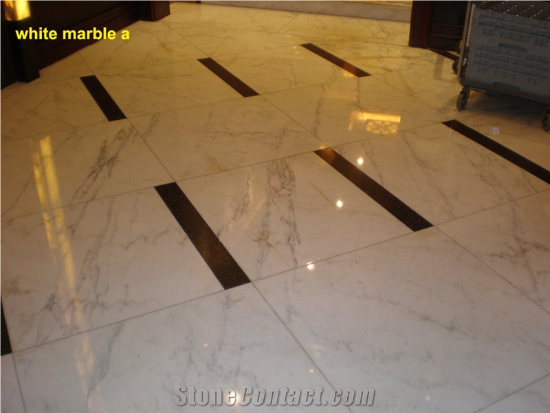 White Marble Tile Pacific White Marble Slab Autumn Marble