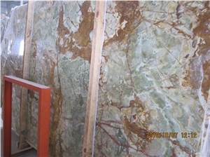 Green Onxy Flooring Tiles