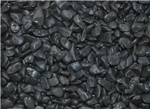 Tumbled Basalt, Black Basalt Pebble