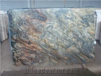 Blue Fusion, Brazil Fusion Blue Quartzite Slabs