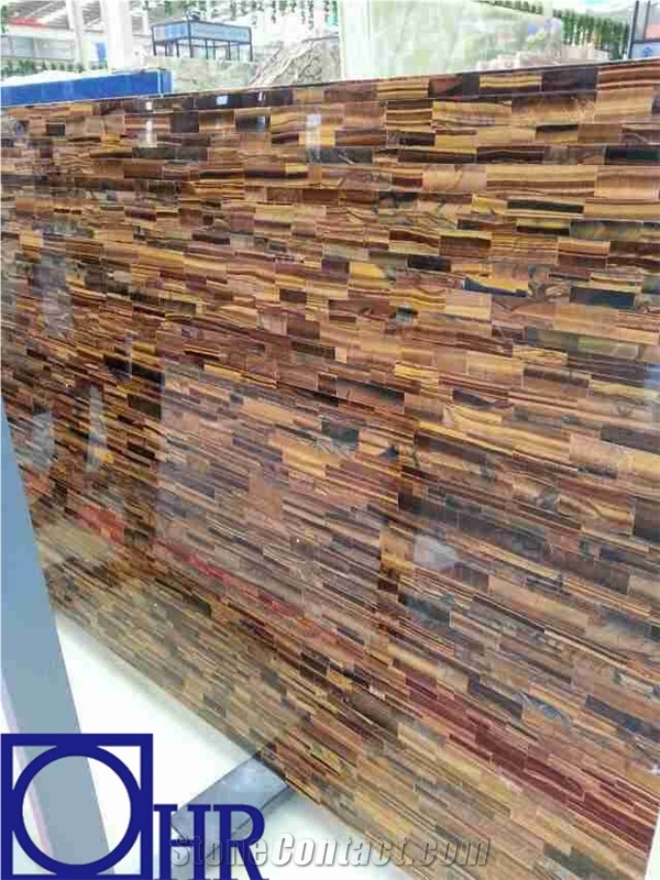 Natural Cat Eye Semiprecious Stone Slabs & Tiles