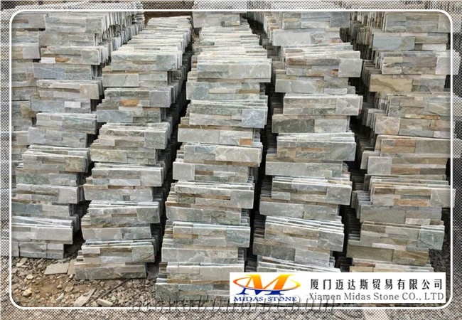 China Multicolor Slate Cultured Stone