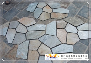 China Rust Slate Random Flagstone