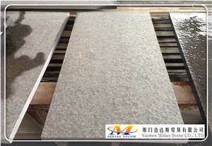 Flamed Mongolia Black Basalt Tiles & Slabs