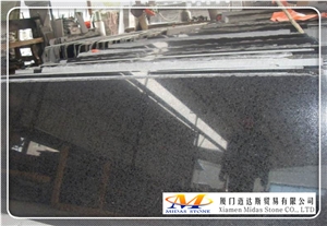 G684 Pearl Black Granite Tiles & Slabs