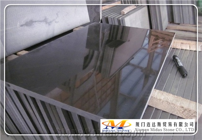 Mongolia Black Basalt Tiles & Slabs