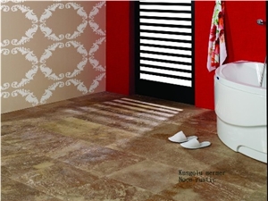 Noche Travertine, Brown Travertine Floor Tiles