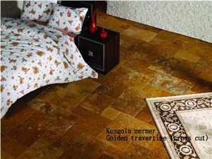 Yellow Travertin, Gold Travertine, Travertino Oro