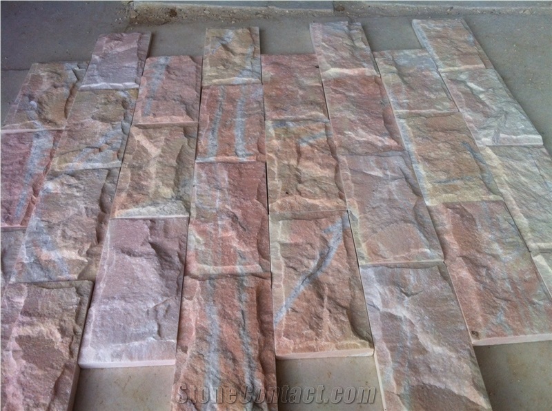 Mushroom Pink Marble Wall Cladding