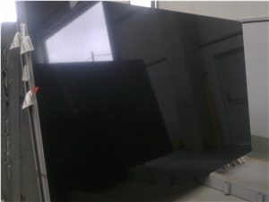 Absolute Black Granite, Nero Assoluto India Black Granite Slabs