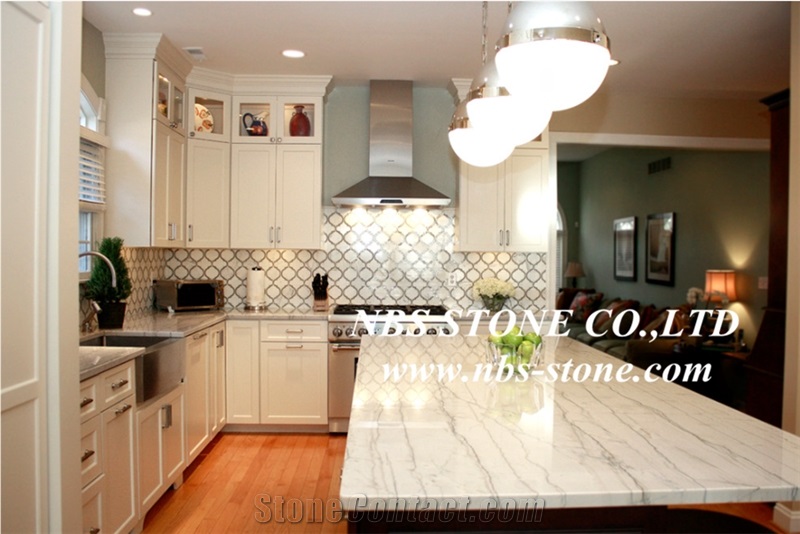 White Macauba Quartzite Table Tops