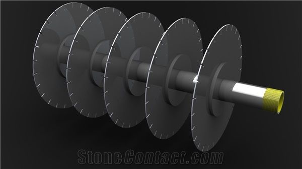 Multi Disc Cutting Machine for Mosaic