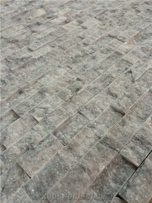 Alinda Grey Marble Sparkly Split Face Mosaics