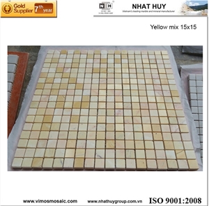 Black Vietnam Marble Mosaic Tiles