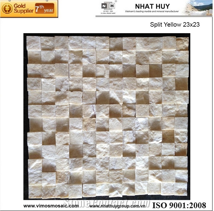 Black Vietnam Marble Mosaic Tiles