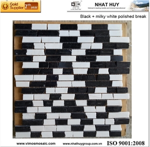 Carrara White Marble Mosaic