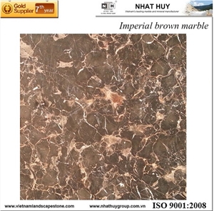 Imperial Brown Marble Tiles & Slabs