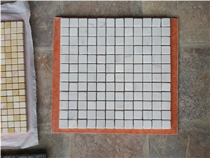 Vietnam White Marble Mosaic Tiles