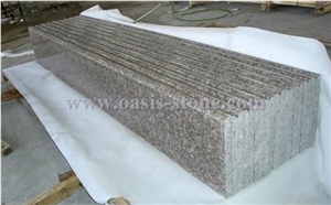 G687 Peach Red Granite Stairs & Steps