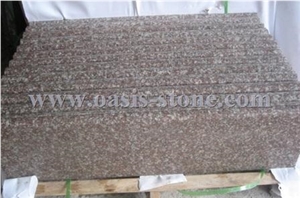 G687 Peach Red Granite Stairs & Steps