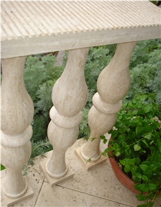 Best Quality Natural Stone Travertine Baluster