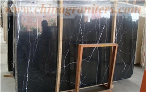 China Nero Marquina Marble Slabs & Tiles China Nero Marquina Marble Slabs & Tiles