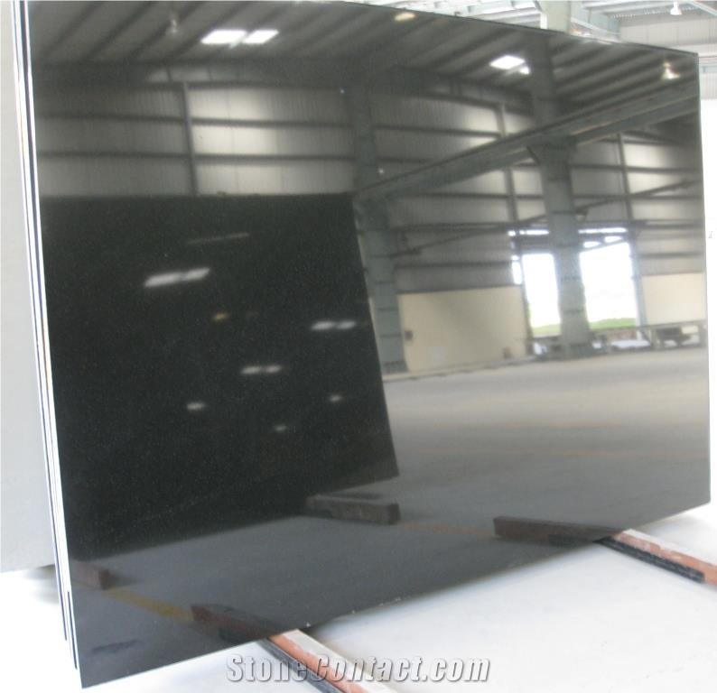 Absolute Black Granite Slabs & Tiles