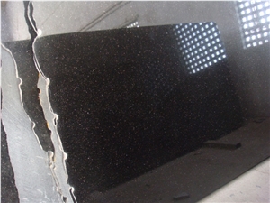 Black Galaxy Granite Slabs & Tiles
