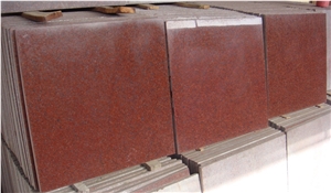 Ruby Red Granite Tiles