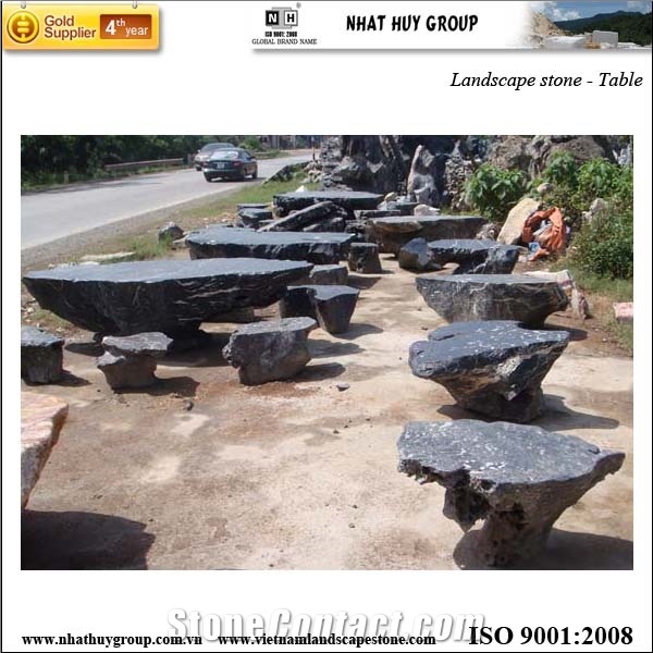 Vietnam Marble Stone Table and Chair